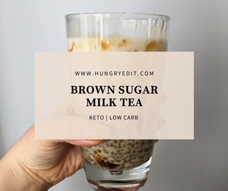 Keto Brown Sugar Milk Tea