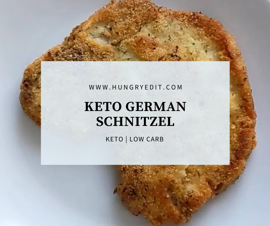 Keto German Schnitzel with Pork